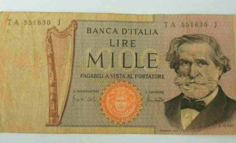 Scopri il valore della rara banconota da 1000 Lire: potresti essere ricco!